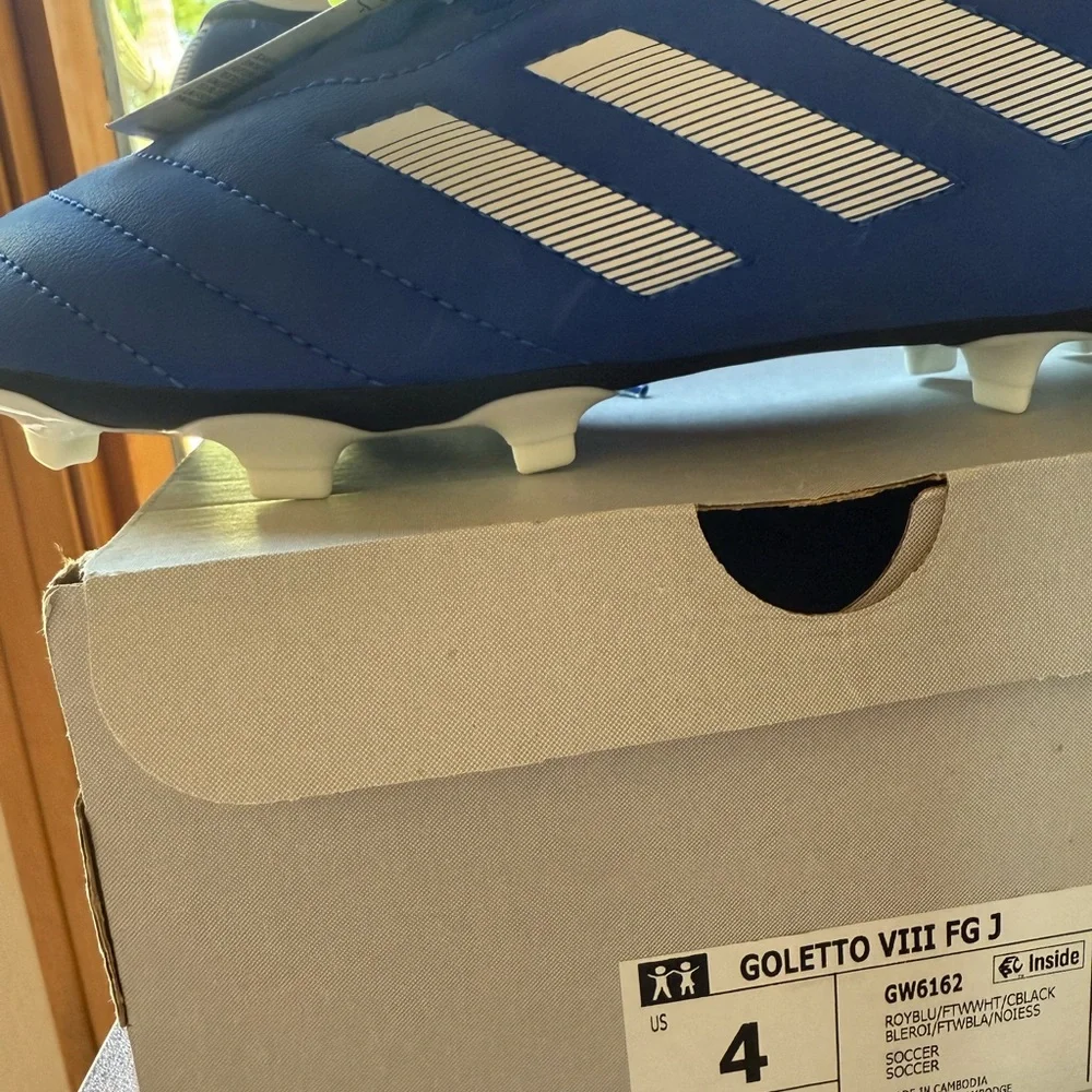 adidas Kids' Goletto VIII FG Soccer Cleats NWB - Picture 5 of 5